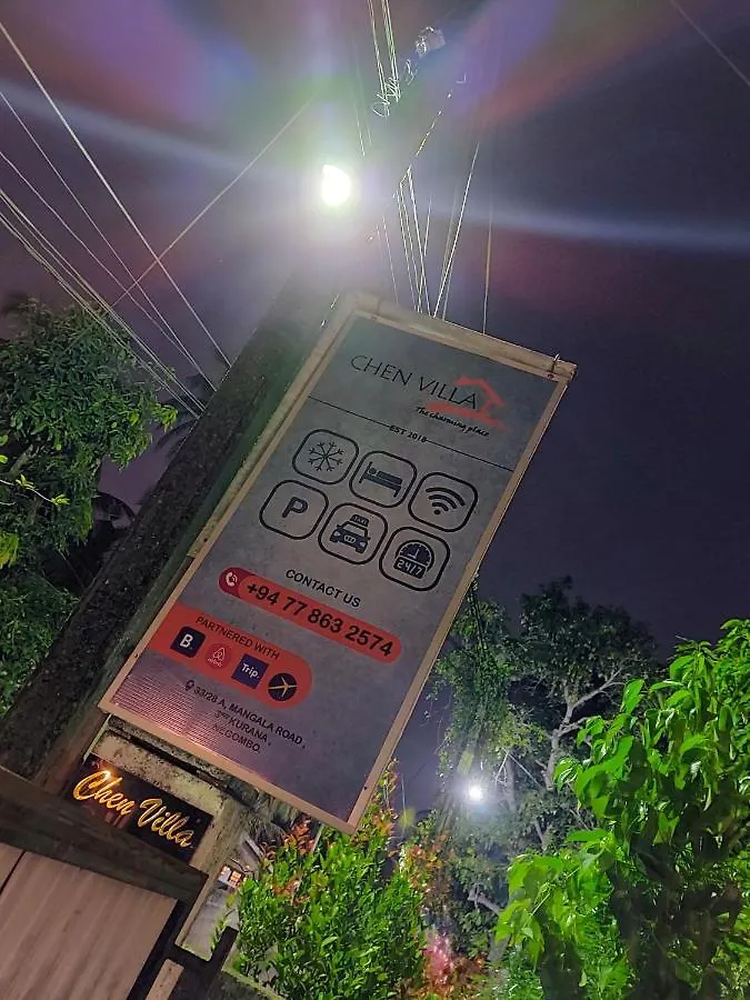 Bed and breakfast Chen Villa - Near Airport Negombo